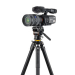 VEO 5 264AV-14 Aluminum Tripod with Counterbalancing Video Head for Cameras, Optics & Smartphones